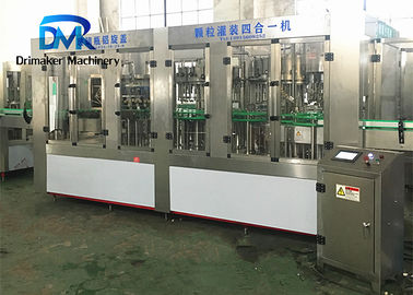 Plc van het het Glasflessenvullen van de Controle Vloeibare Bottelmachine de Machine Elektrische Aandrijving