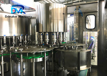 Hoog rendement de Automatische Flessenvullen en het Afdekken Bottellijn van het Machinewater