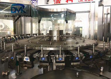 Hoog rendement de Automatische Flessenvullen en het Afdekken Bottellijn van het Machinewater