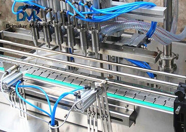 Alcohol Vloeibare Bottelmachine/Roestvrij staal Vloeibaar Vullend Systeem