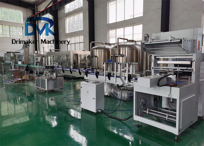 Automatische HUISDIER/pp/PE Water Bottelmachine met 0,4 - 0.6Mpa-Luchtdruk