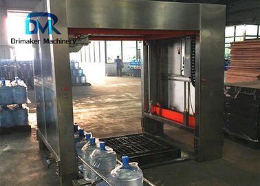 Barreledwater Automatische Palletizer 1000 Flessen per Uur Versperde Watermachine